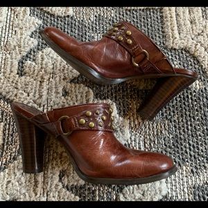 Maltisse Leather Mules